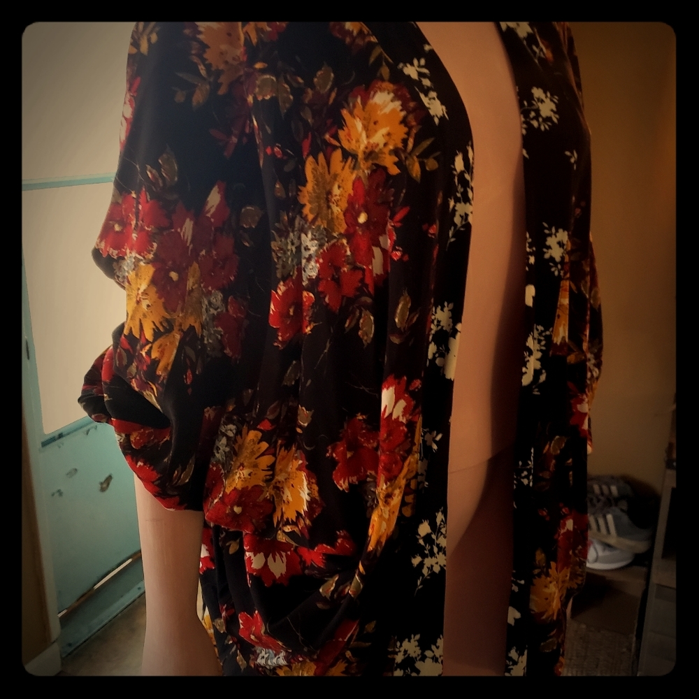 Floral kimono